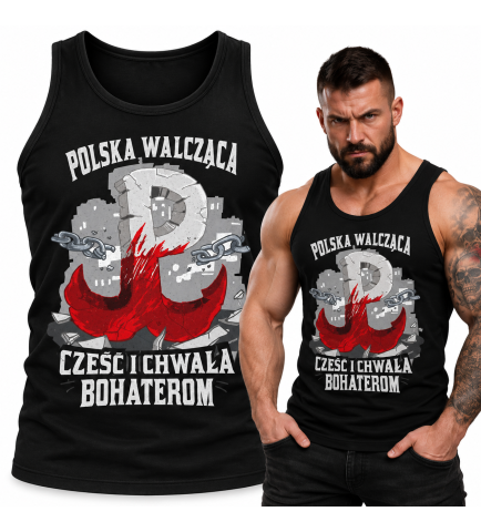 TANK TOP patriotyczny  POLSKA WALCZĄCA 2